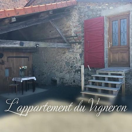 L'Appartement Du Vigneron Cordelle Eksteriør billede